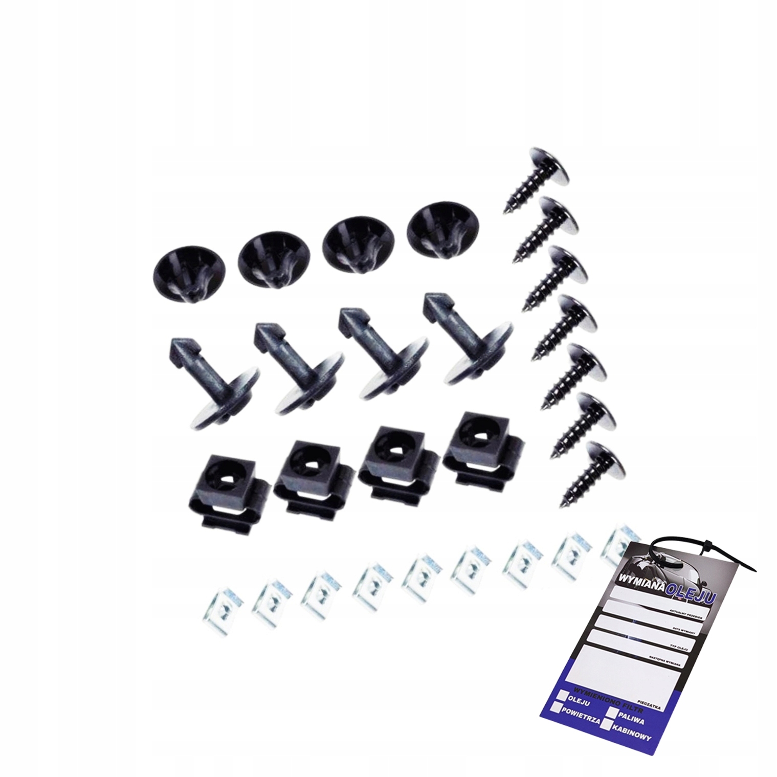 SPINKA SPINKI OSŁONY SILNIKA Audi VW Passat B5 FL