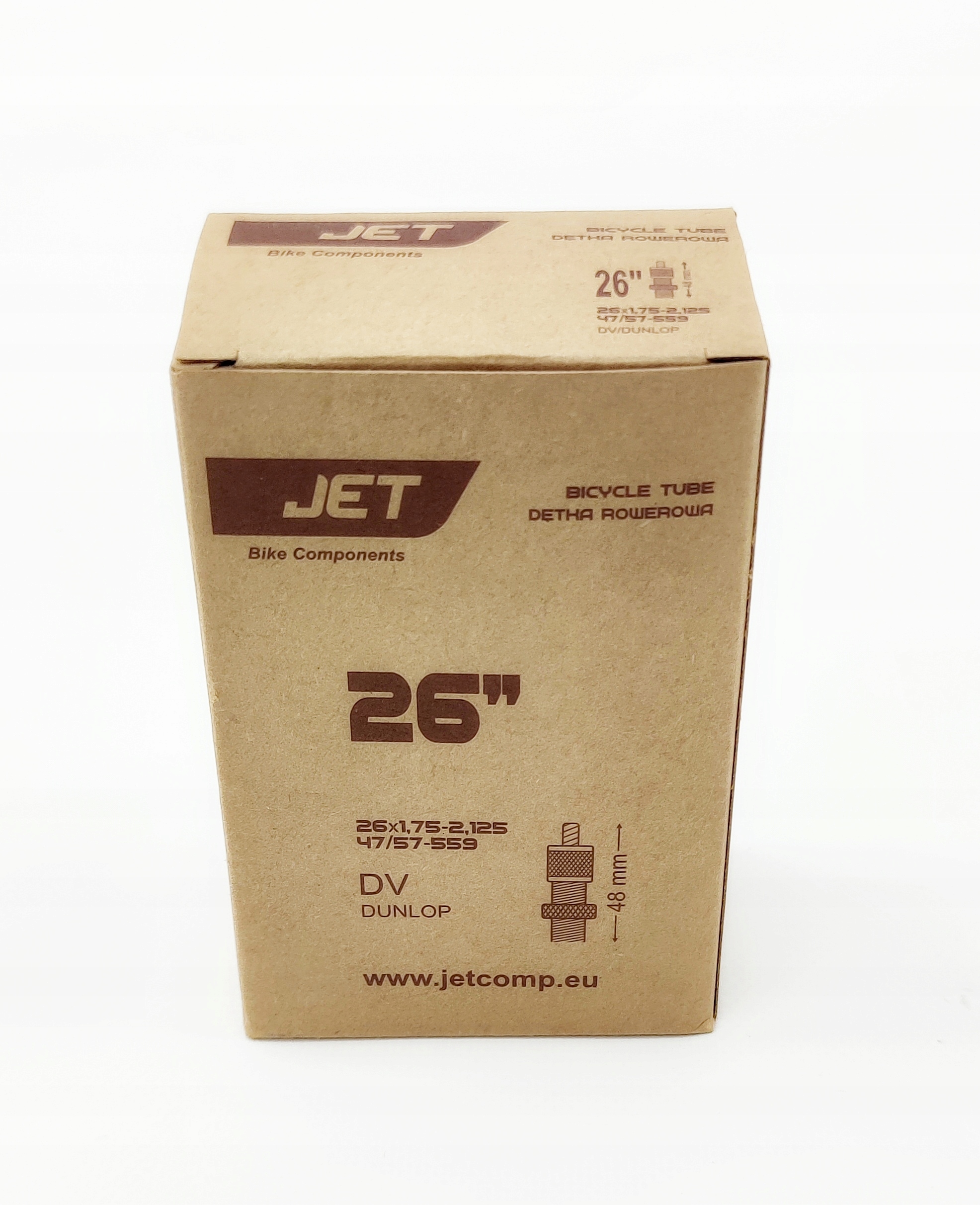 

Dętka rowerowa Jet D183 26 x 1,75" DV rowerowy
