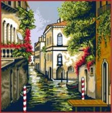 Kanva s potiskem sada (kanva, mulina)