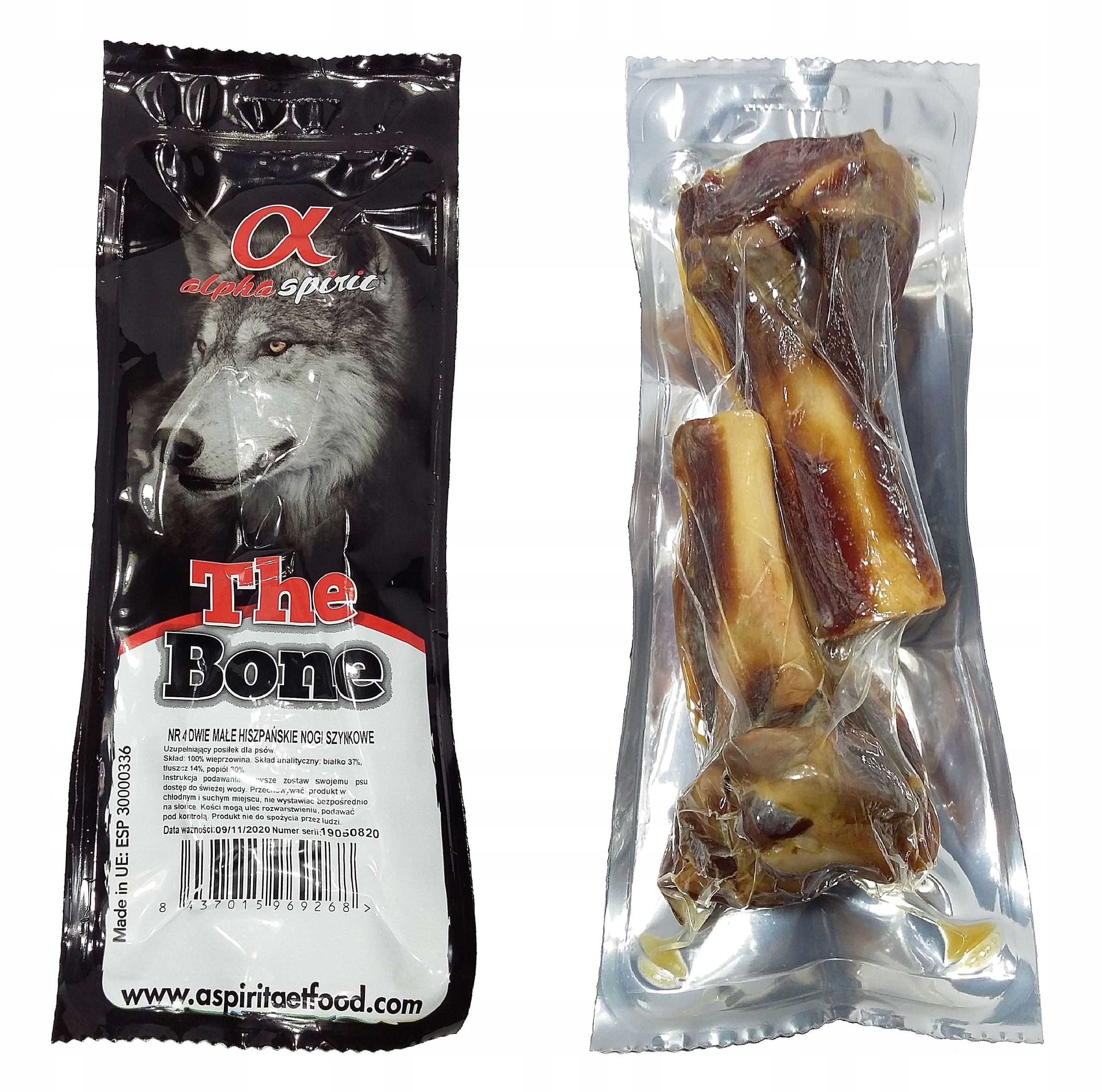 ALPHA SPIRIT nr 4 DWIE MAŁE NOGI Z SZYNKI SERRANO