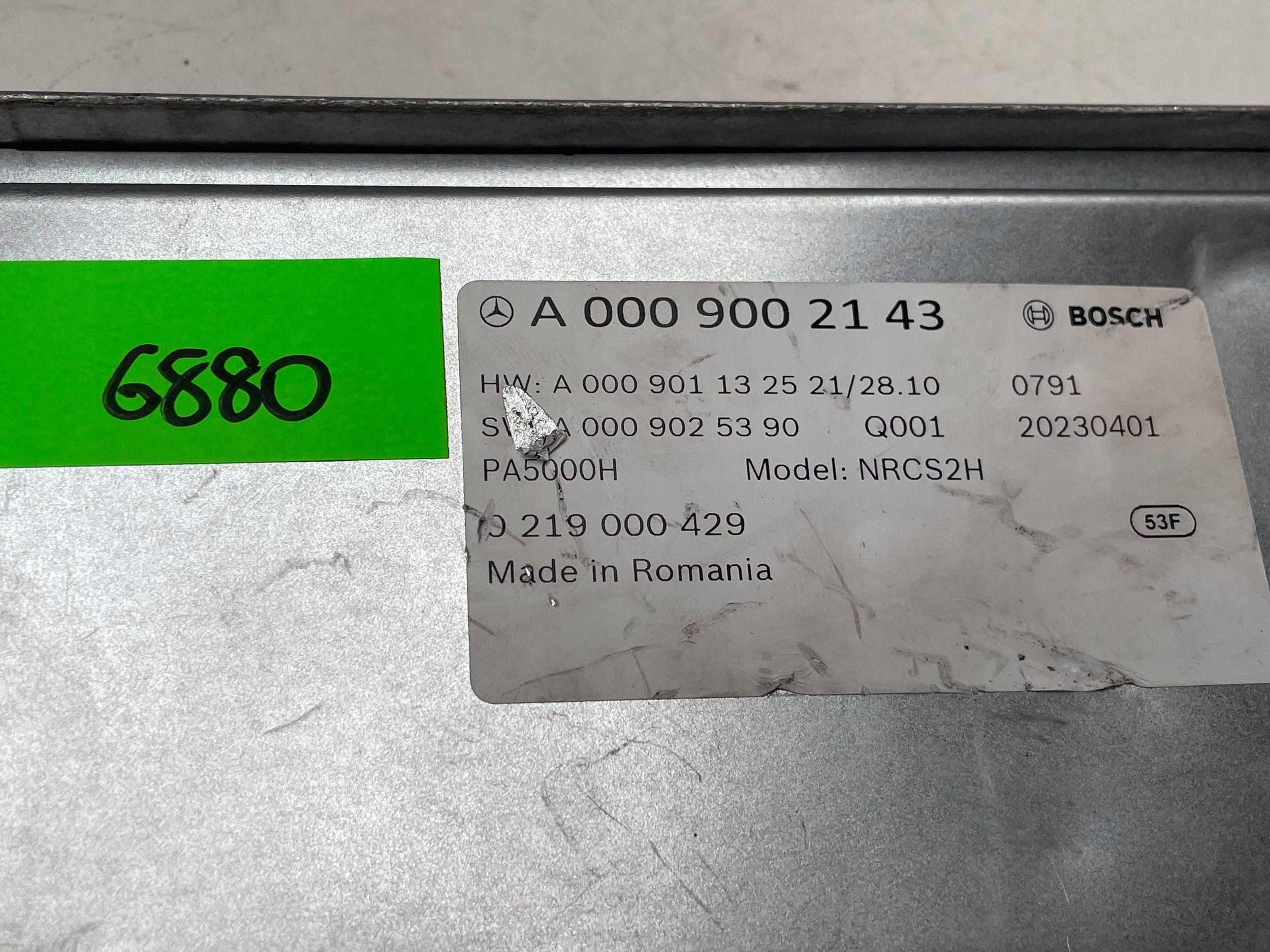 modulo KAMERY A0009002143 MERCEDES-BENZ E W238 Originale !J
