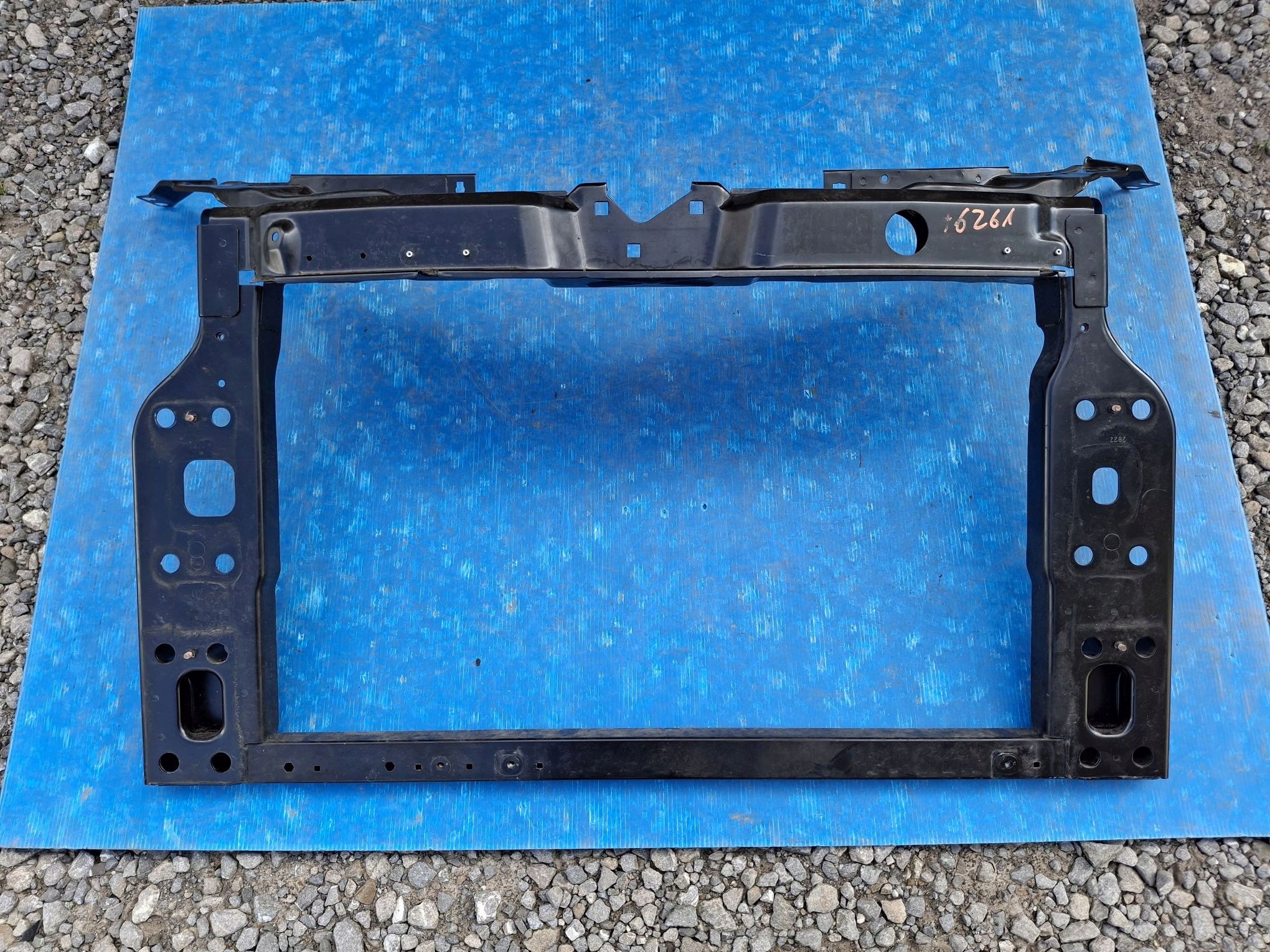 support panel for radiators pillar FIAT 500 2007R->