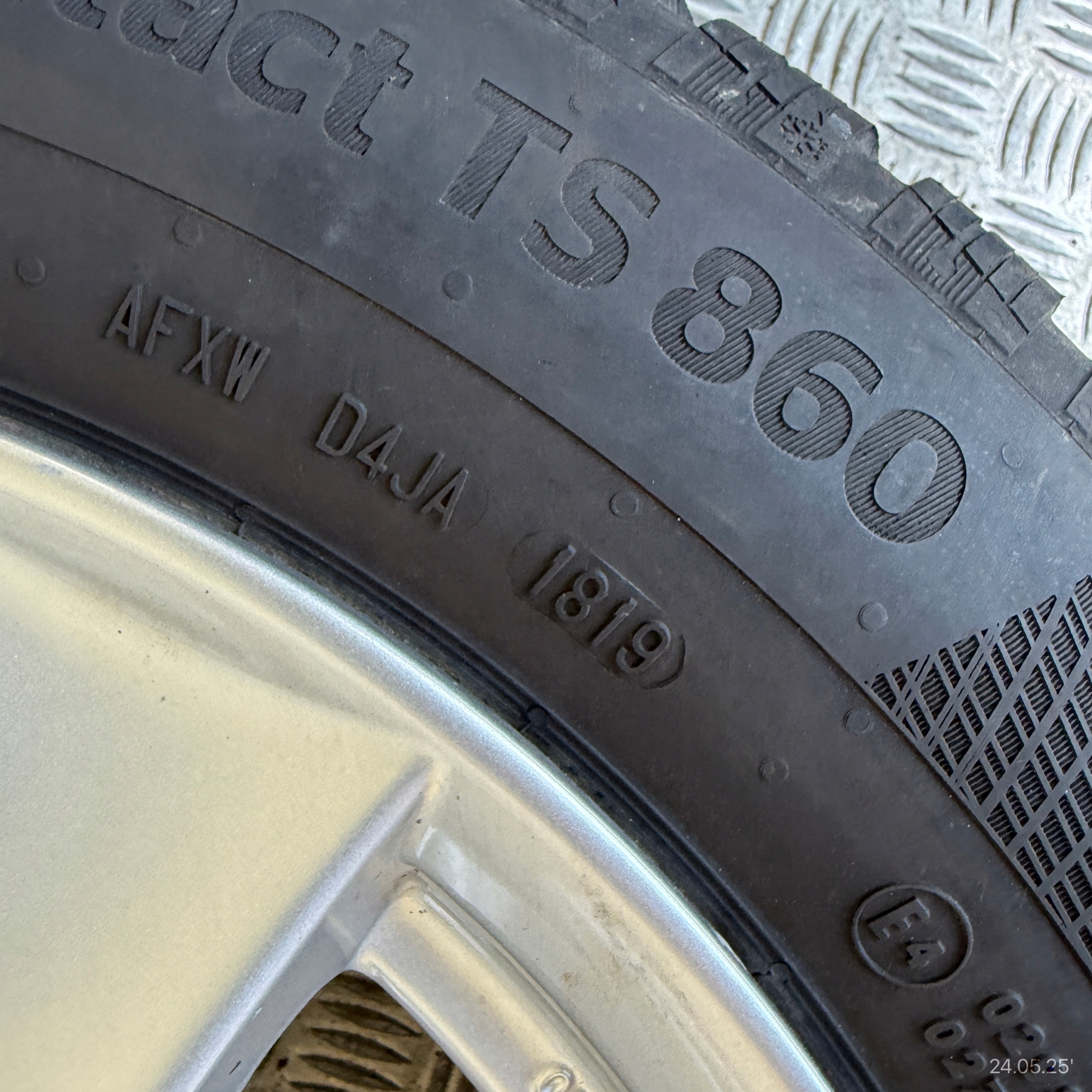 discs DEZENT wheels tyres CONTINENTAL 205/60/16" 5MM winter M+S