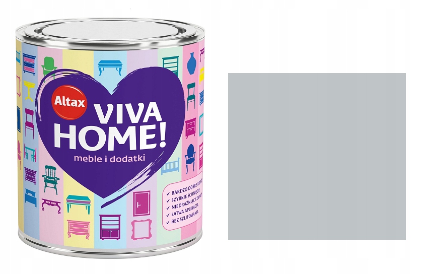 Altax Viva Home 0,75L Gołębi Puch Mat-Zdjęcie-0