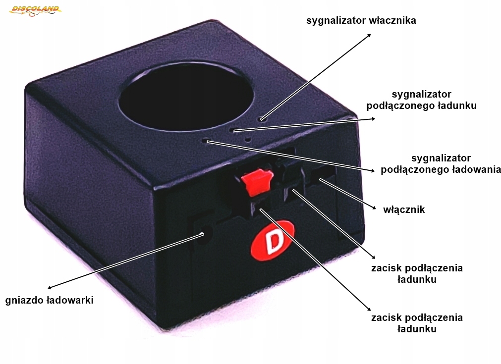 System do zdalnej detonacji DISCOLAND 8 - 4.2V Marka Inna