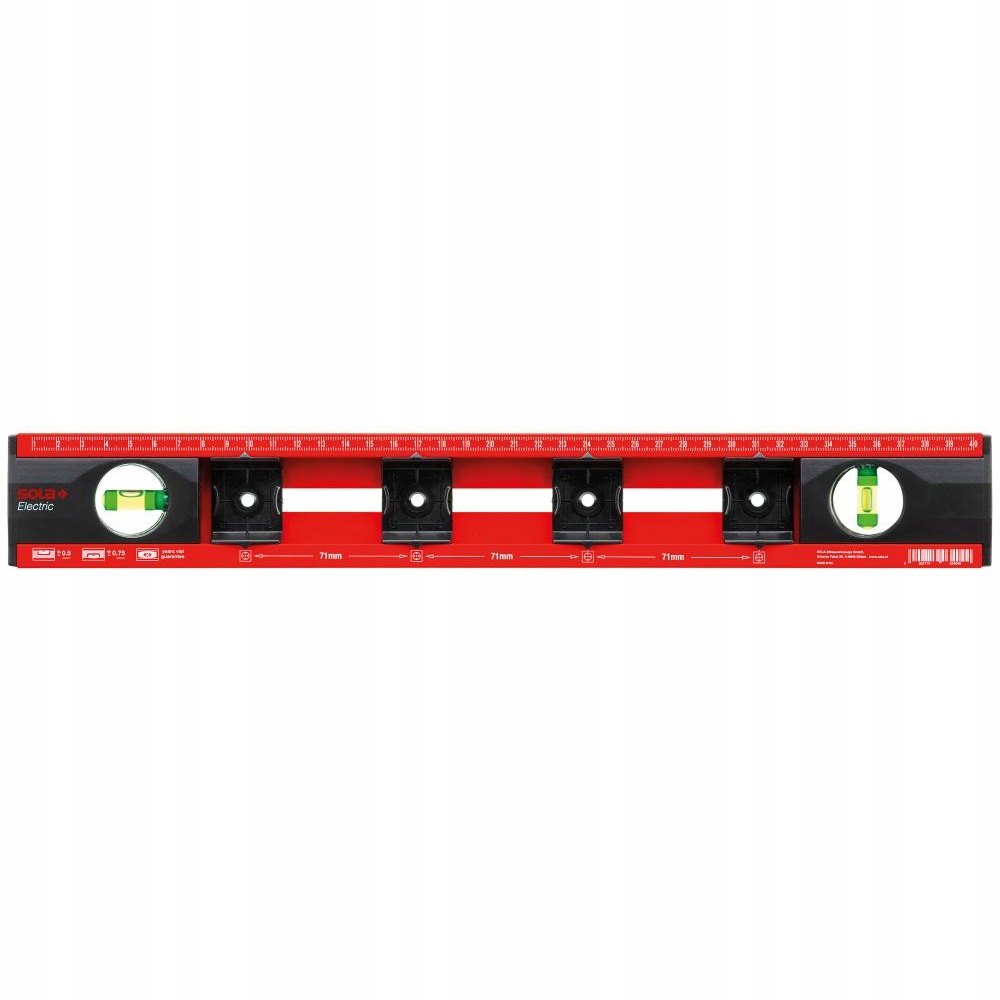 Vodováha Pro Elektrikáře S Magnetem, Ukazatel Hladiny A Svislé Polohy, 40 CM