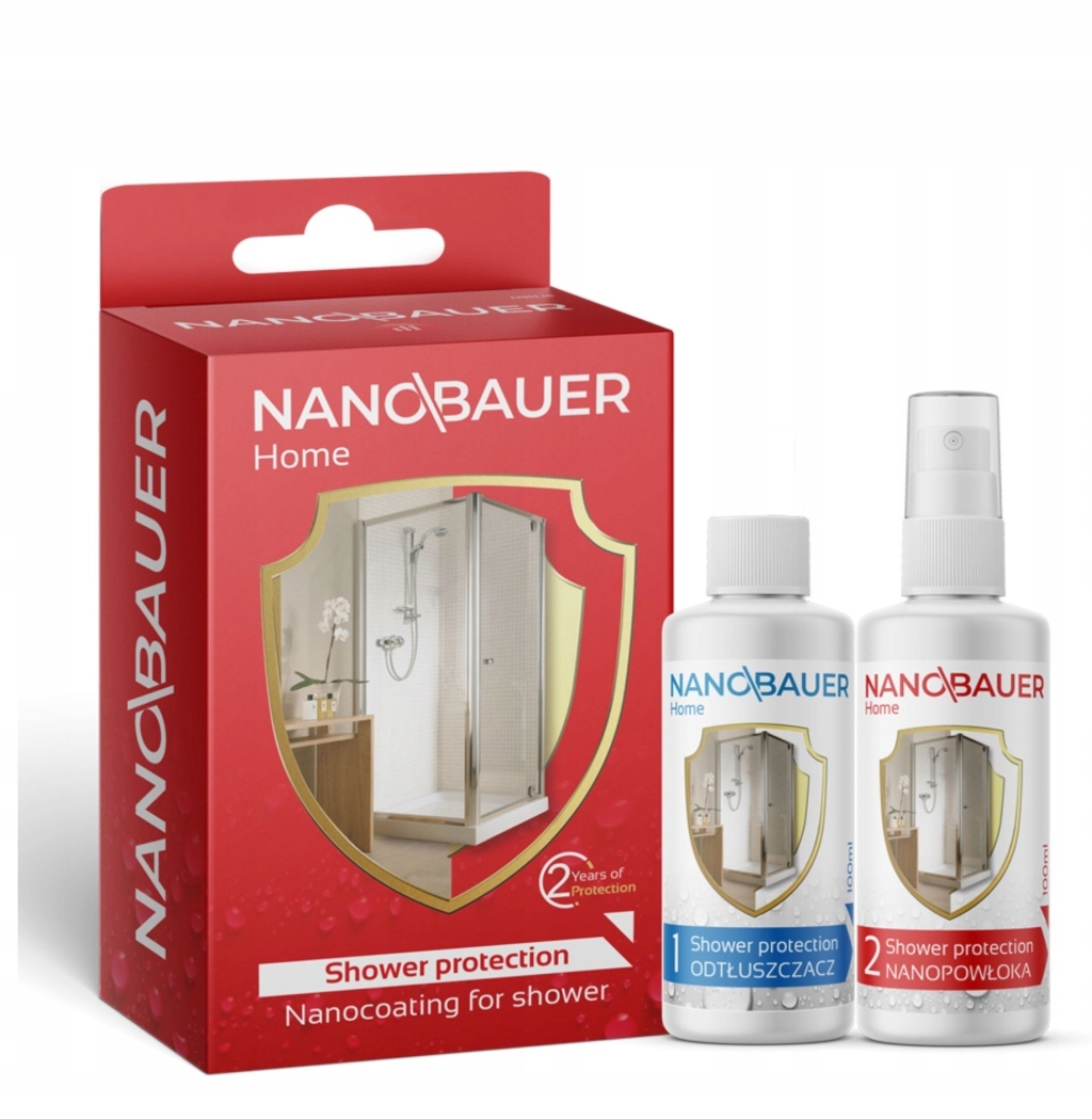 

Impregnat do kabin prysznicowych Nanobauer Shower