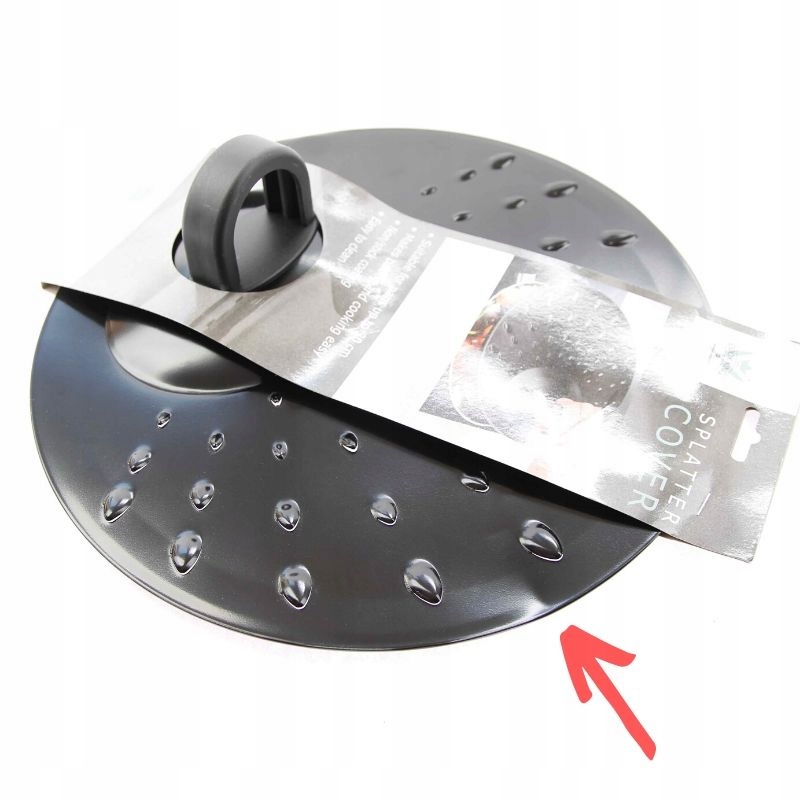 UNIWERSALNA POKRYWKA DO PATELNI I GARNKÓW 30 CM Kolor czarny