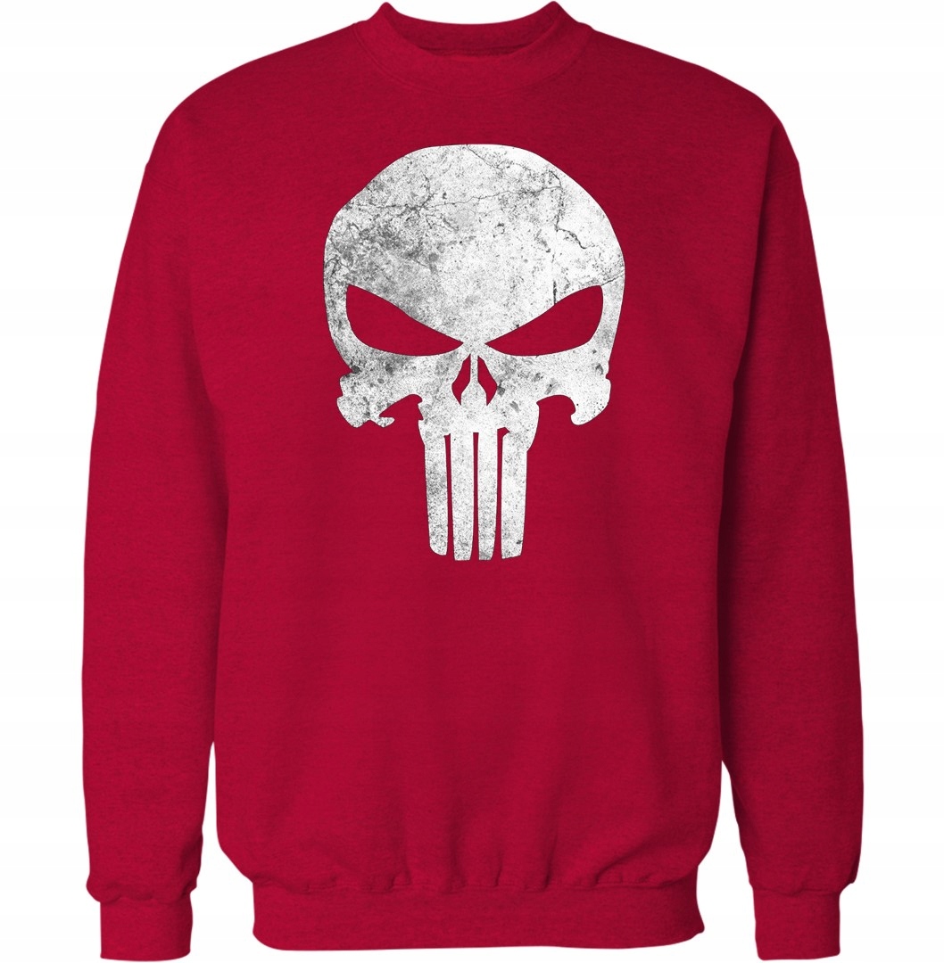 

Bluza Punisher PUNISZER-01 czerwona r.L