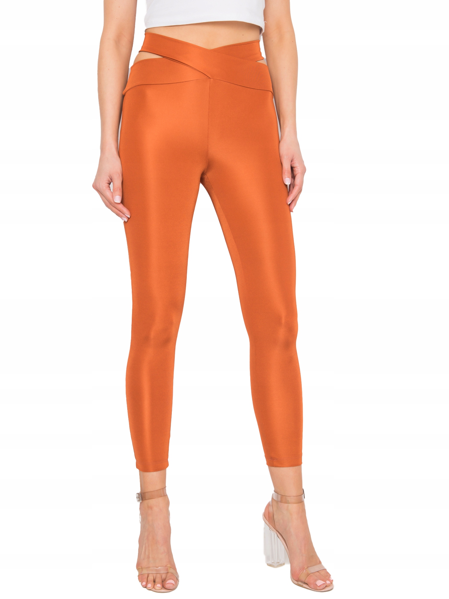 

Genialne Legginsy Damskie leginsy getry - M