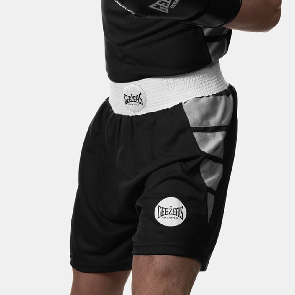 Spodenki bokserskie GEEZERS Elite 2.0 (black) [Rozmiar XXL]