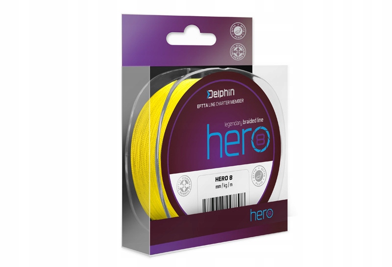 Delphin Plecionka Hero 8 Fluo 300M 0,18MM 10,5KG
