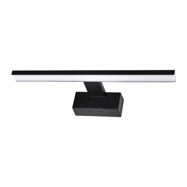 

Lampka nad lustro 8W 40cm Czarna do łazienki IP44