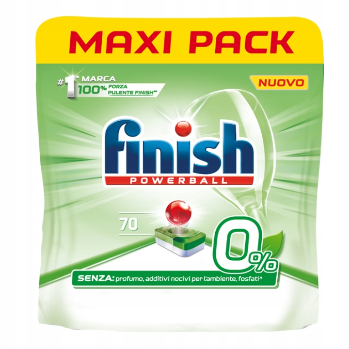 

Finish Zero Tabletki do Zmywarki 70 sztuk