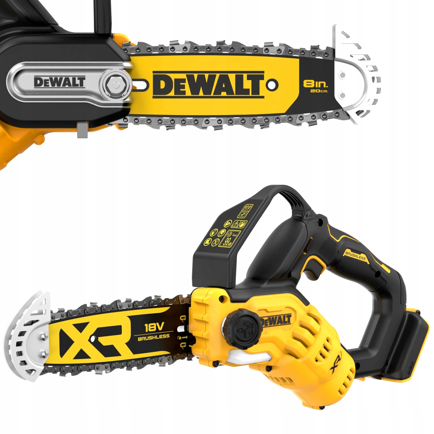 DeWALT Akumulatorowa piła łańcuchowa do gałęzi 18V Xr DCMPS520N body