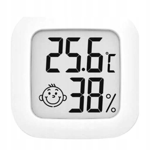 TERMOMETR HIGROMETR WILGOTNOŚCIOMIERZ CYFROWY 4SZT Model LCD HIGROMETR TERMOMETR
