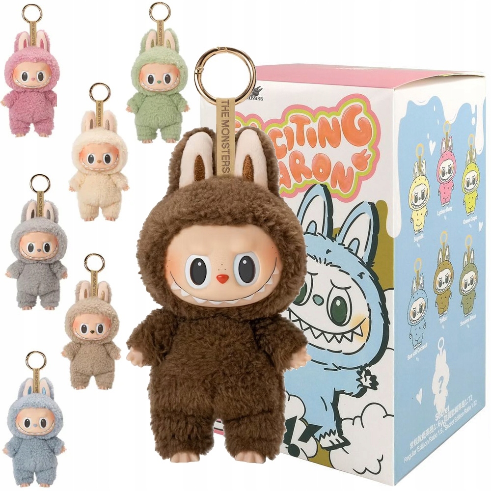Labubu POP MART The Monsters MASKOTKA LALKA BRELOK FIGURKA