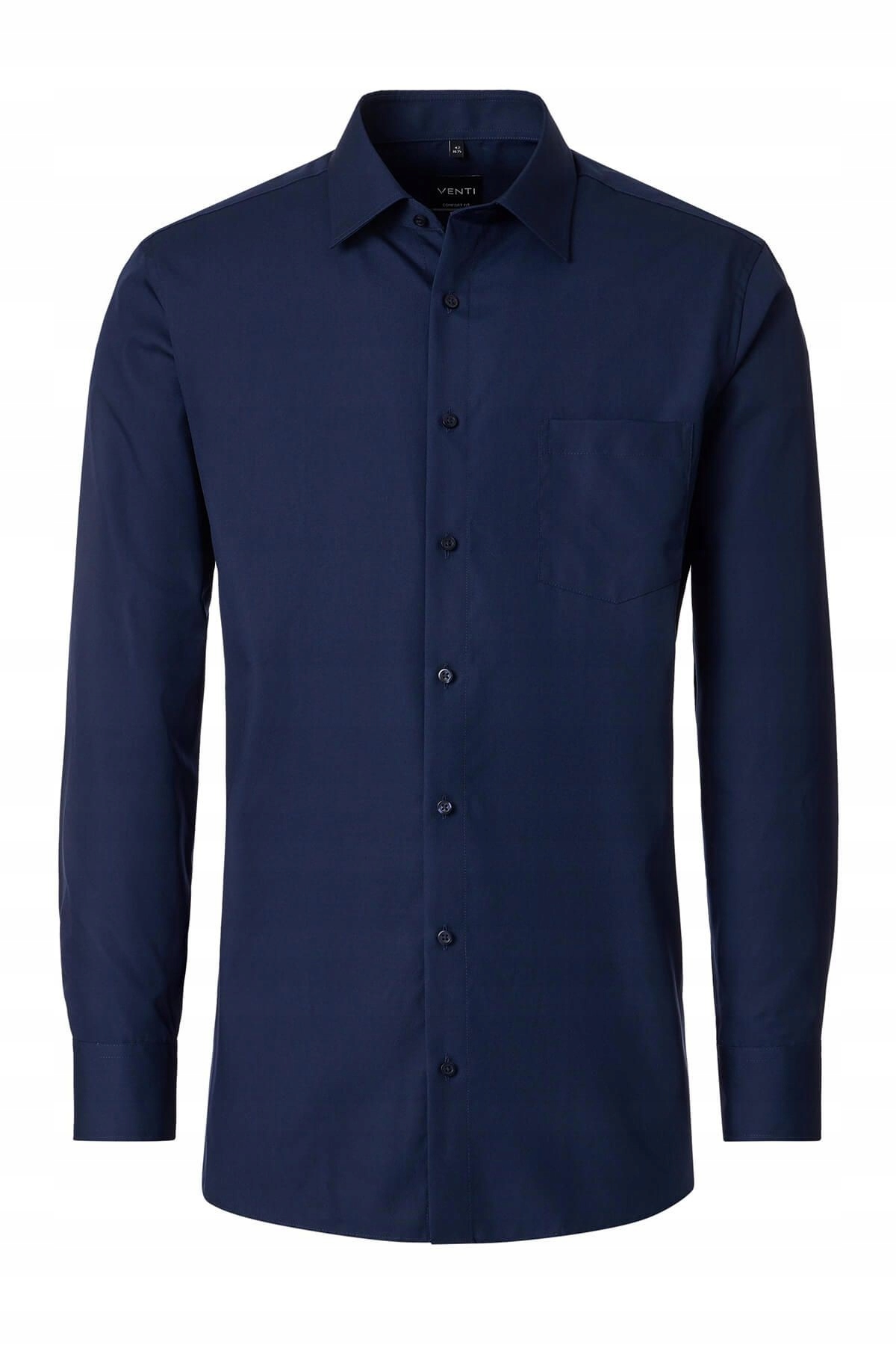Venti Velká Elegantní Košile Velké Velikosti Tmavě Modrá 3XL 48