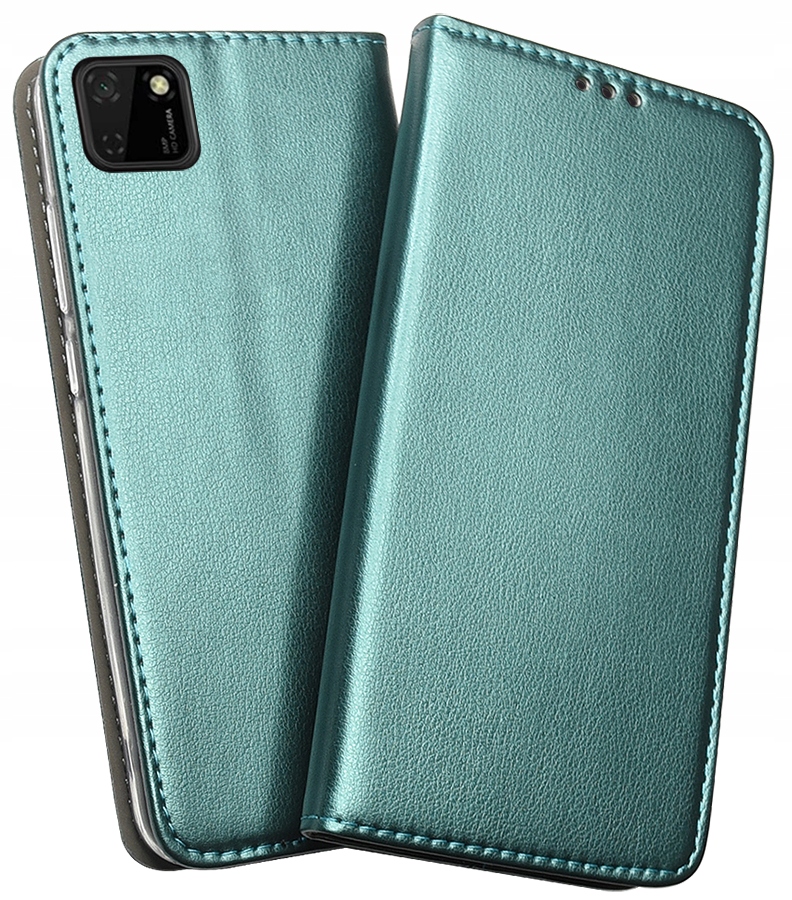 

Etui Portfel Magnet Case Szkło 9H do Huawei Y5P