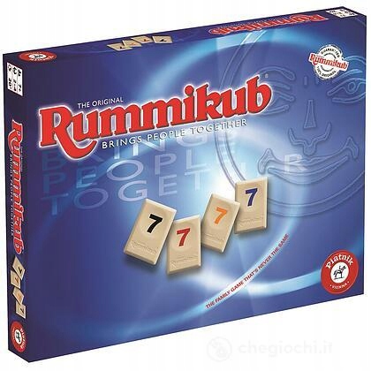Piatnik Rummikub Gra towarzyska, pomysł