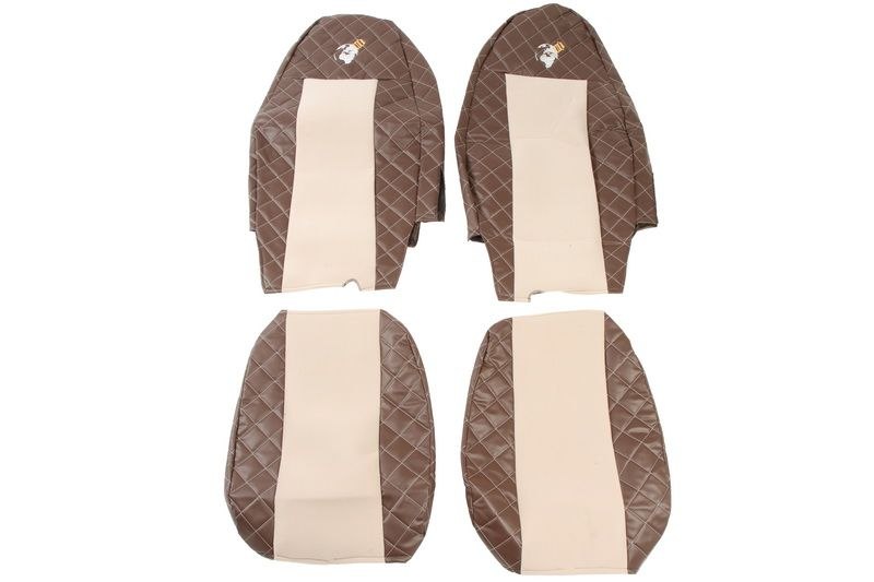 Poťahy na sedadlá F-core FX01 Brown/champ