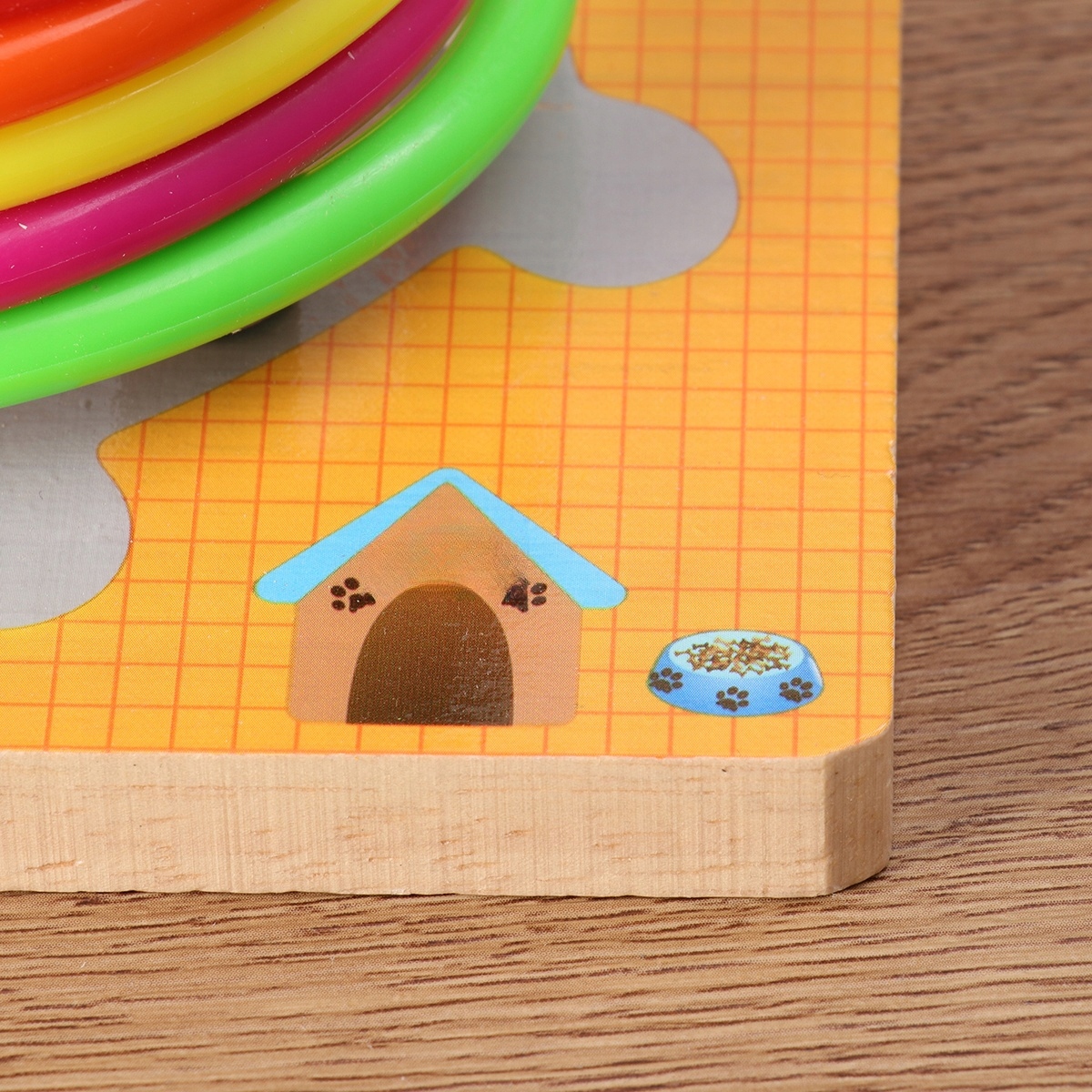 DZIECKO RZUCAJĄCE KIERUNKI ŚMIESZNA DREWNIANA GRA ZWIERZĄT Marka inna