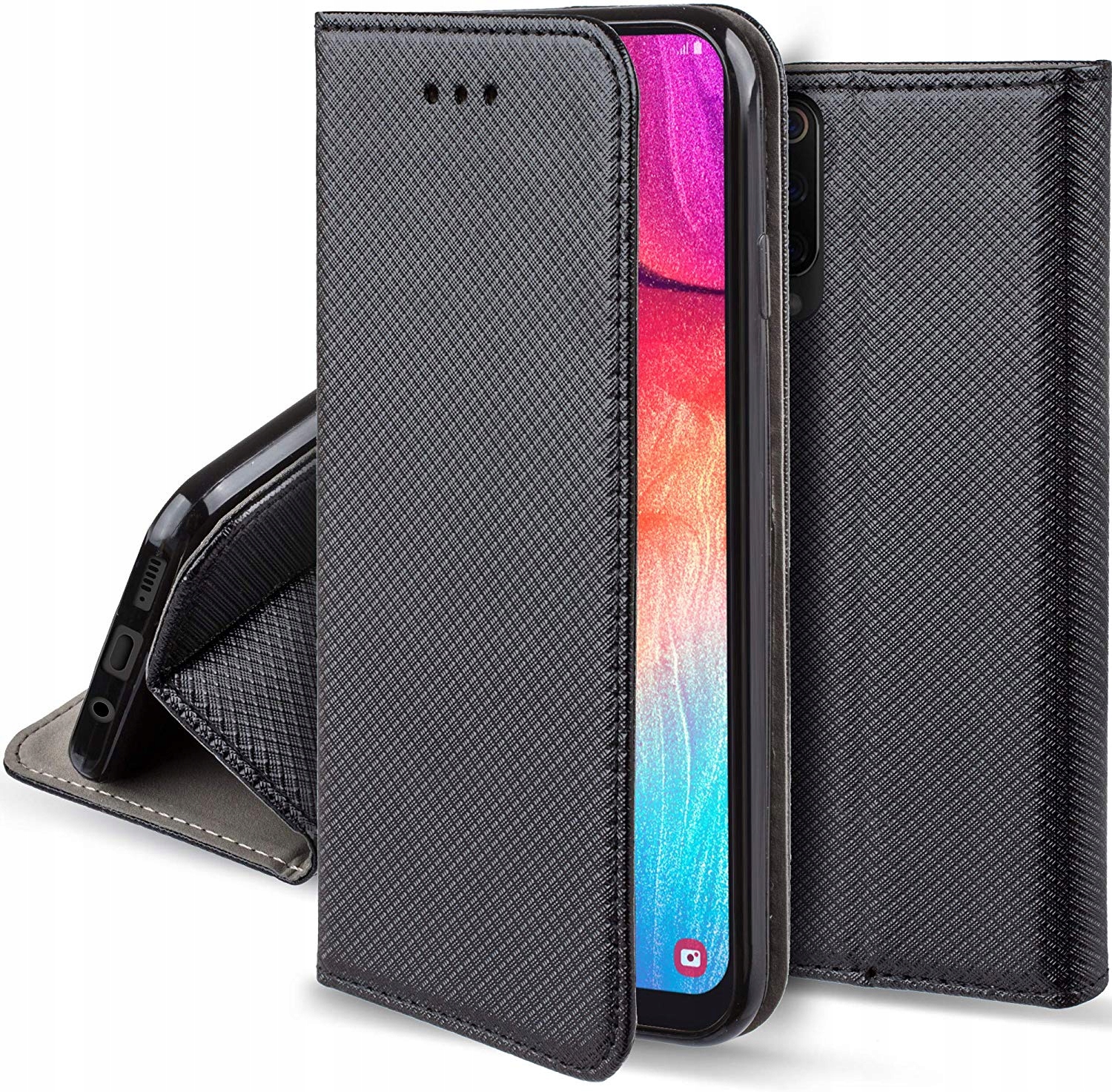 

Etui z klapką Book + Szkło do Samsung Galaxy A50
