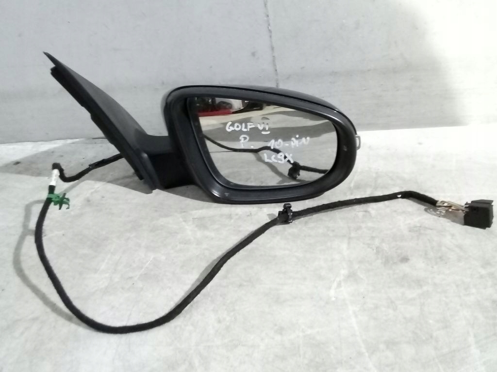 VW Golf VI 6 mirror right elektr 10 PIN LC9X