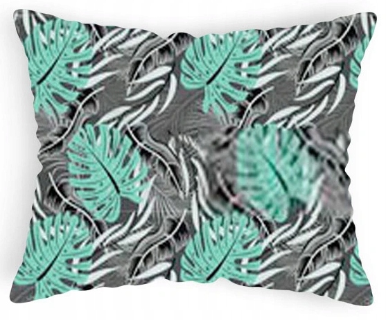 

Poszewka 40x60 Monstera Turkusowo Czarna