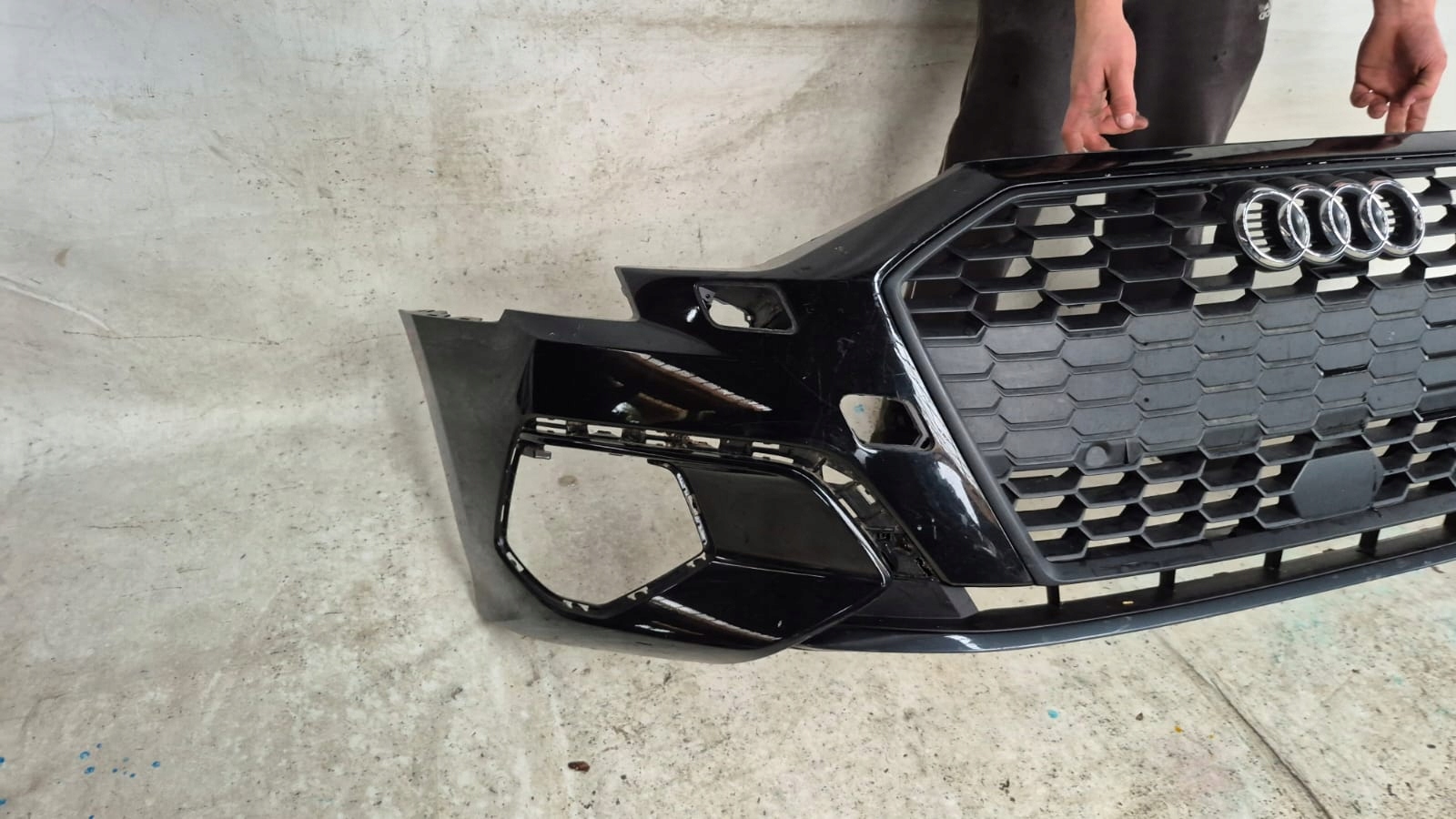 AUDI A3 IV 4 8Y 20-24 bumper front front washer PDC