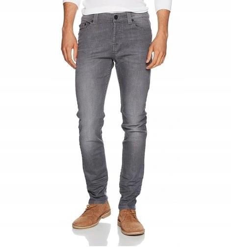 

Only Sons Klasyczne Szare Męskie Jeans Slim 29/30