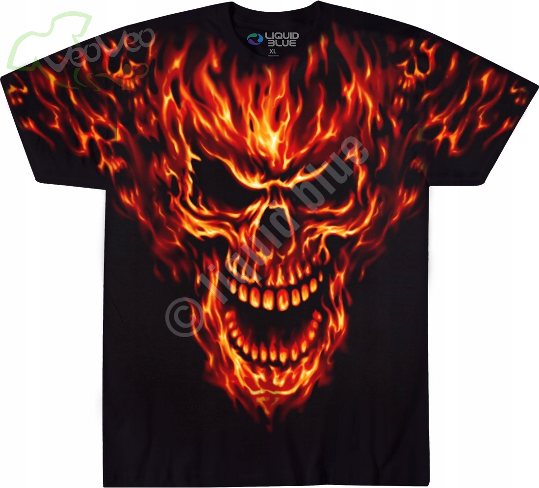 Zuřící peklo Liquid Blue L