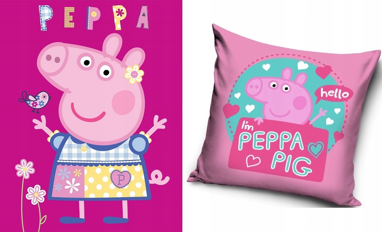 

Koc Kocyk Narzuta Poszewka Jasiek Świnka Peppa