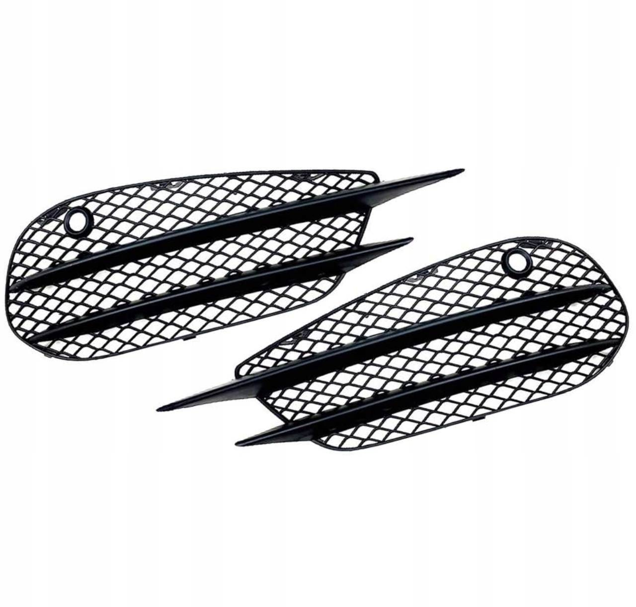 2x přední grilovací atrapa pro Mercedes-Benz třídy C W205 černá 2058852523