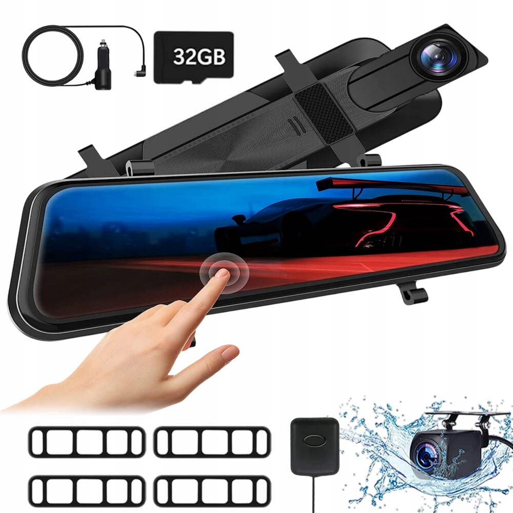 Automobilová Kamera 10'' Videorekordér Couvací Kamera Videorekordér