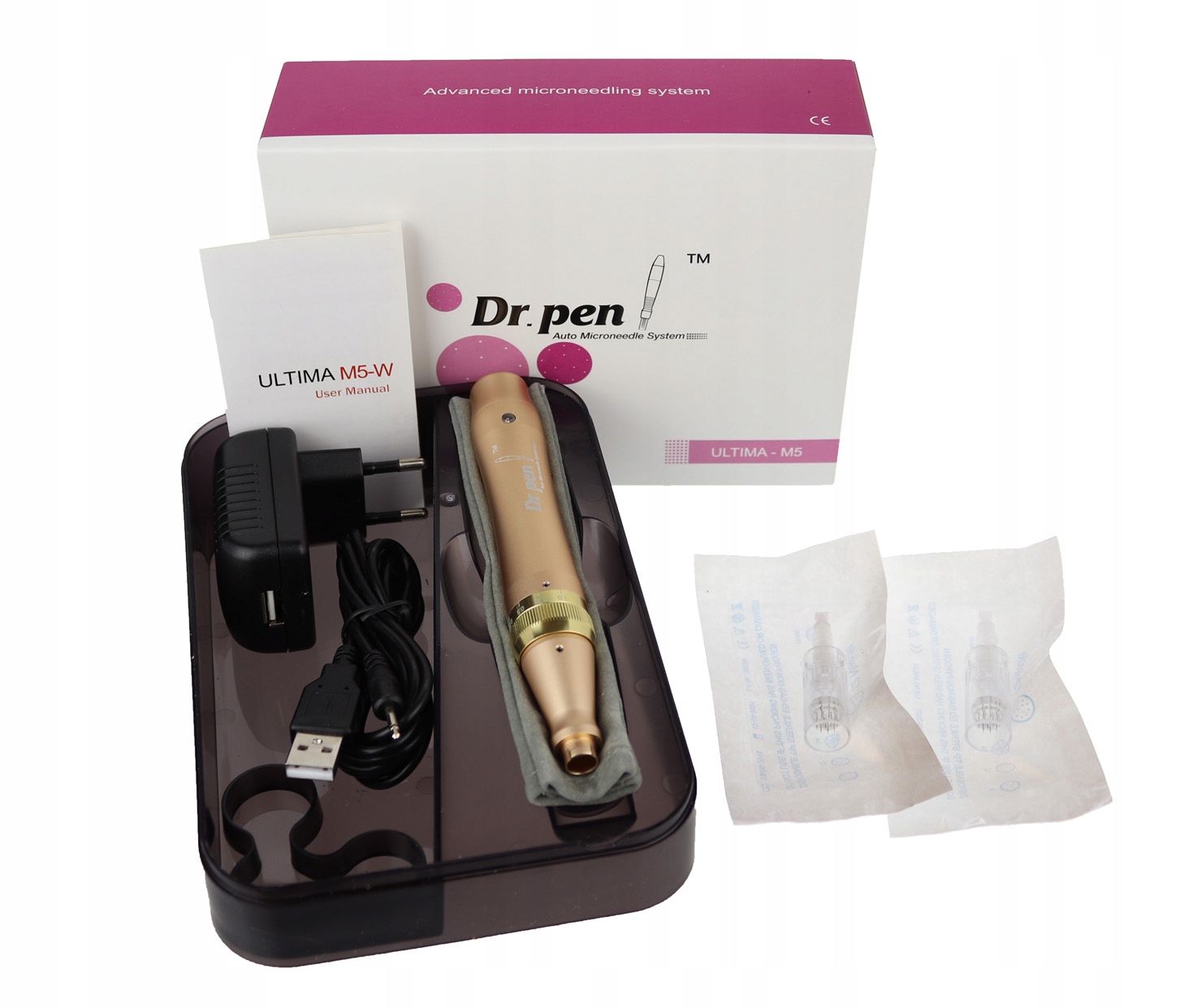 Dr Pen Ultima M5-W + 20 Kartridży BEZPRZEWODOWY Dermapen do mezoterapii EAN (GTIN) 6977755400635