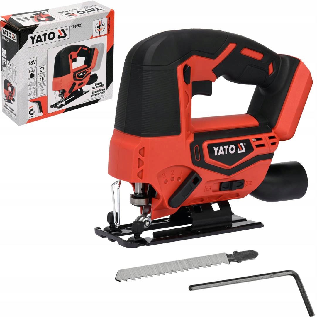 YATO АКУМУЛЯТОРНИЙ ЛОБЗИК 18V YT-82823 КОРПУС