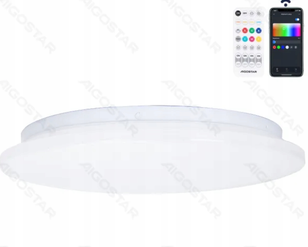 Stropní Svítidlo stropní svítidlo Led 18W Smart WI-fi Rgb