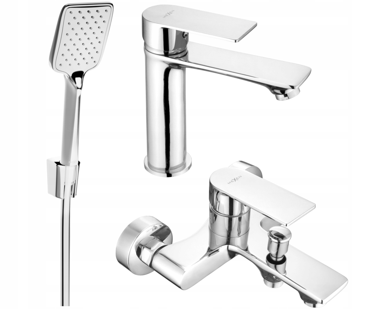 

Mexen Royo R62 Zestaw Wannowy Bateria Chrom