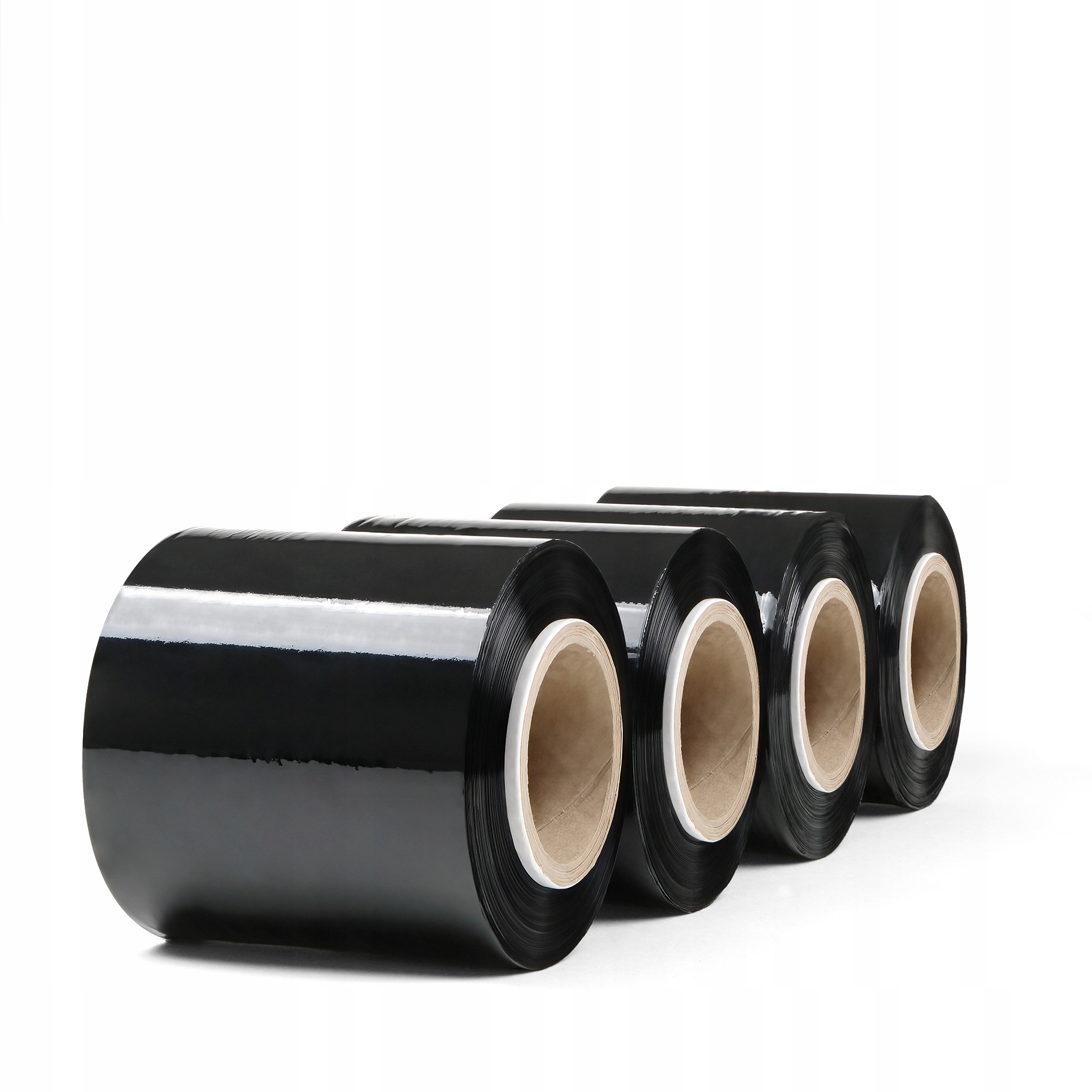 8 x FOLIA STRETCH MINI RAP 0,43KG 10CM CZARNA