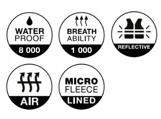 HI-TEC KURTKA MĘSKA SOFTSHELL WIATRÓWKA SZARA XXL Marka Hi-Tec