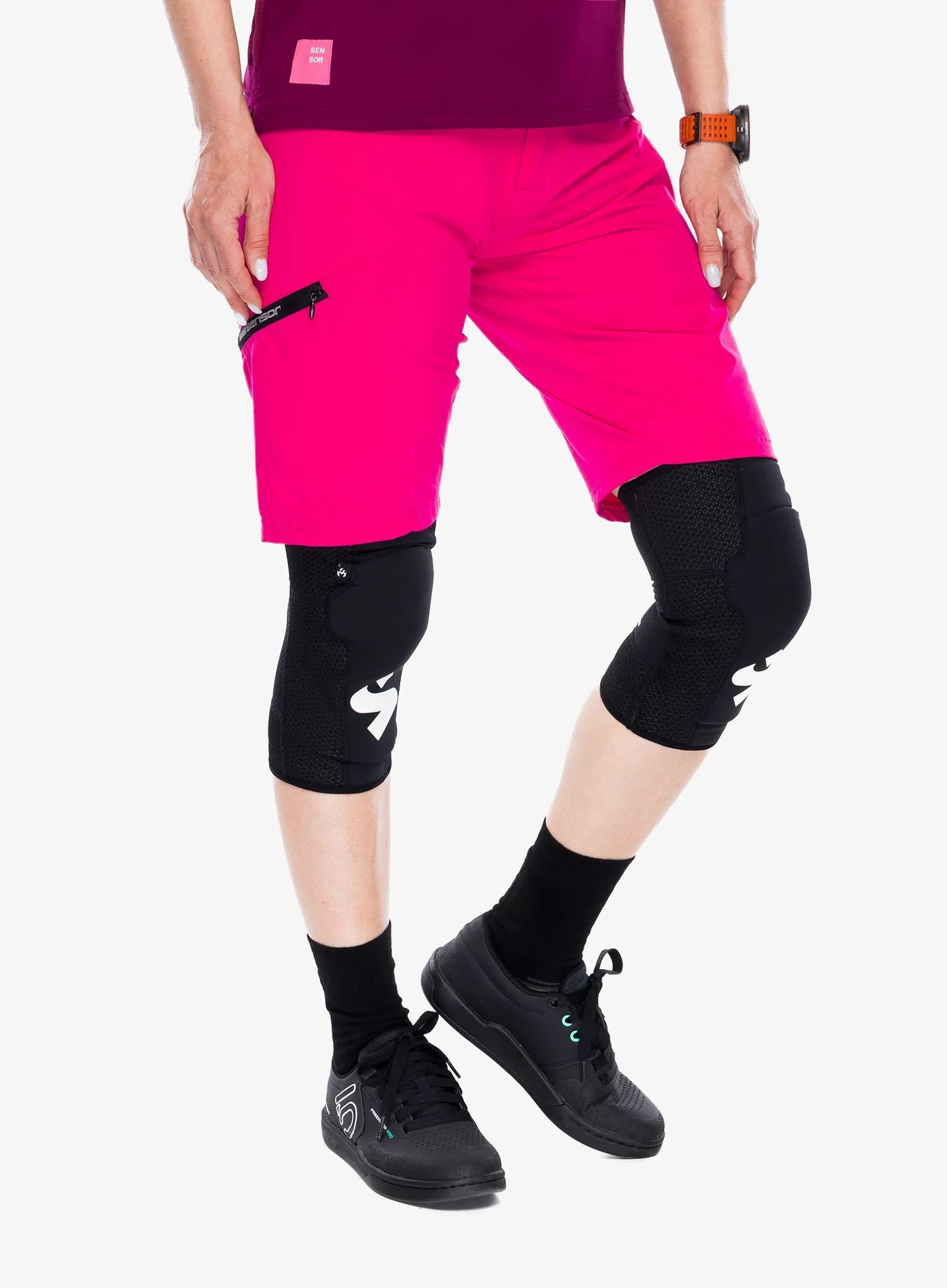 Kraťasy kraťasy Sensor Helium sytě pink S