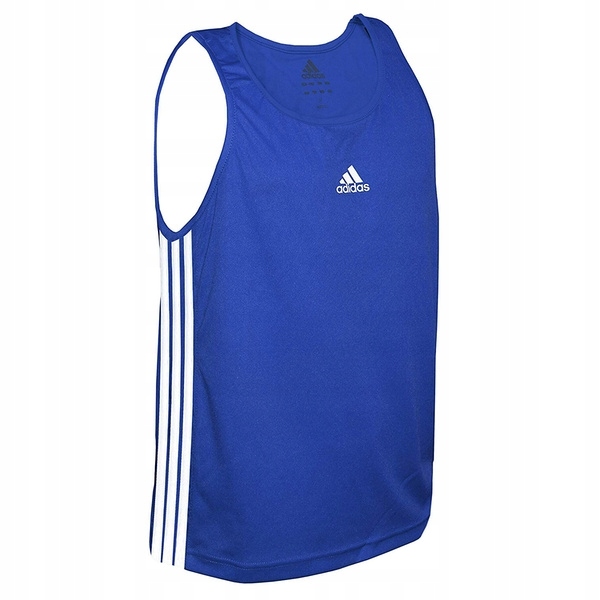 adidas Aiba koszulka bokserska do boksu roz. XL niebieska