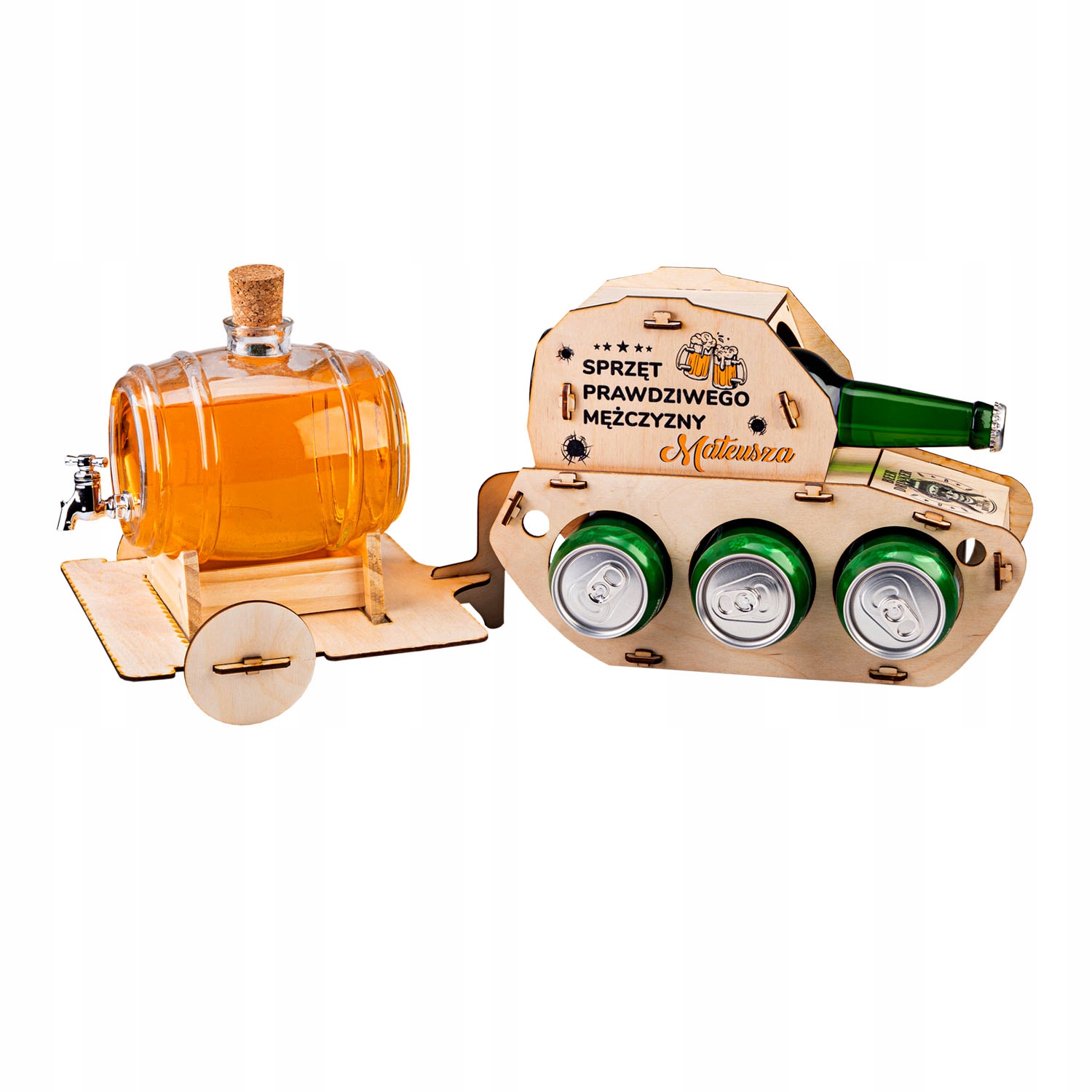 Sud 1L Kohoutek Tank Na Pivo Alkohol Dárek