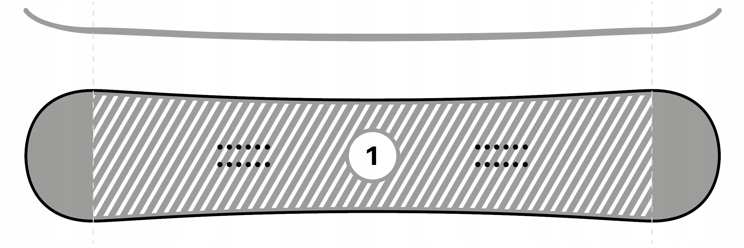 Zestaw Snowboardowy RAVEN Pure Black 159cm Wide + MP180 + buty Target ATOP Model Pure Black