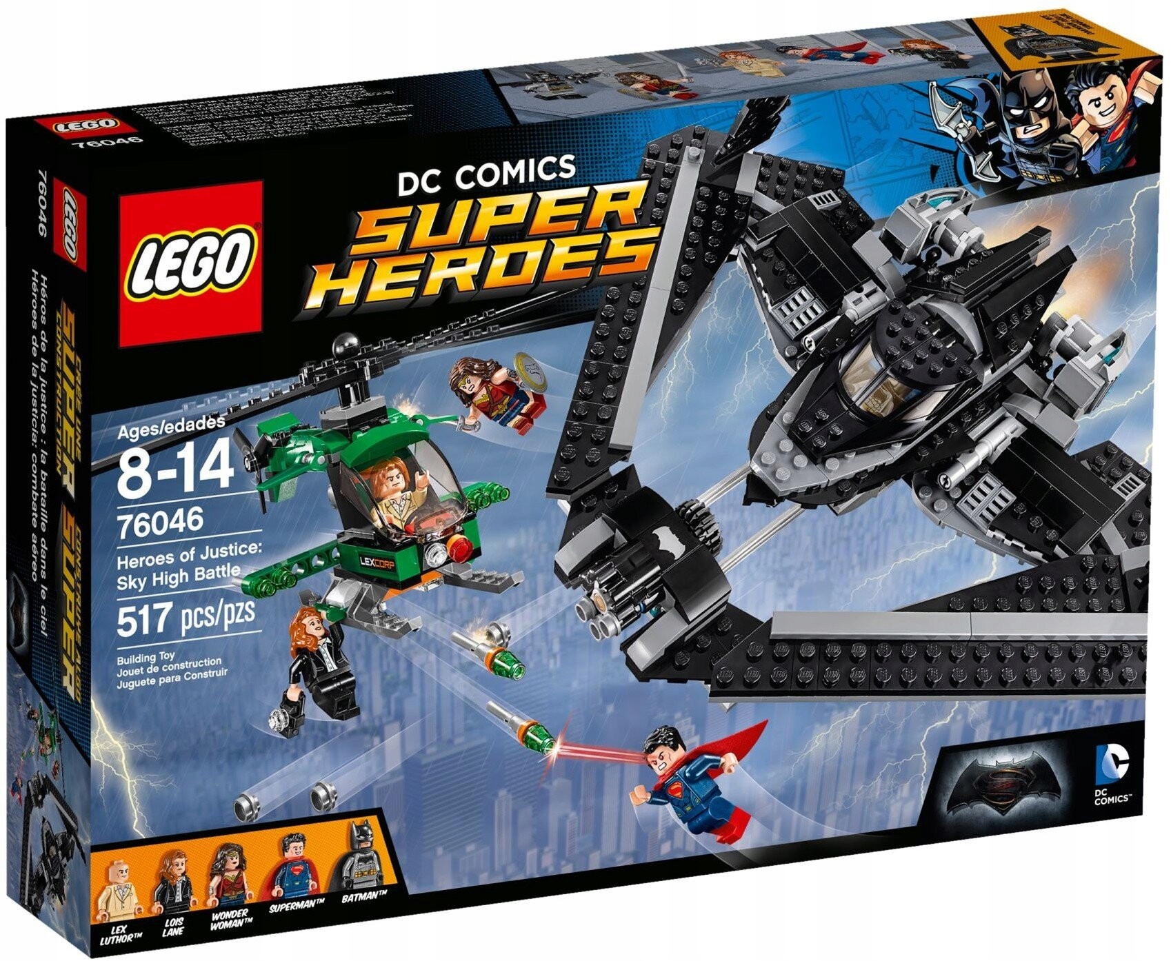 Lego Heroes Letecká bitva 76046 Nové