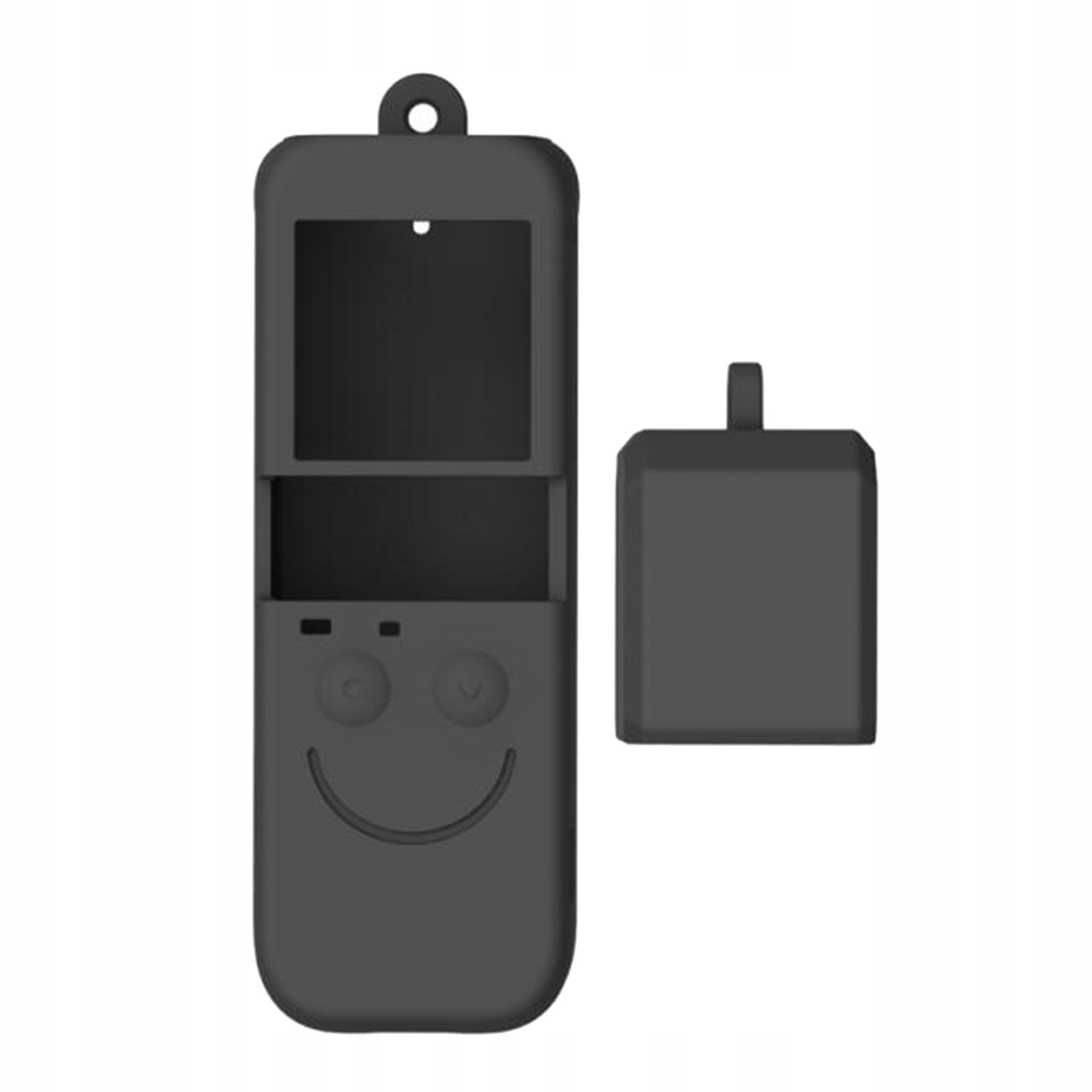 Silikonowe Etui Ochronne na Kamerę DJI OSMO Pocket 2 Gimbal - Antywstrząsowe (Czarne)