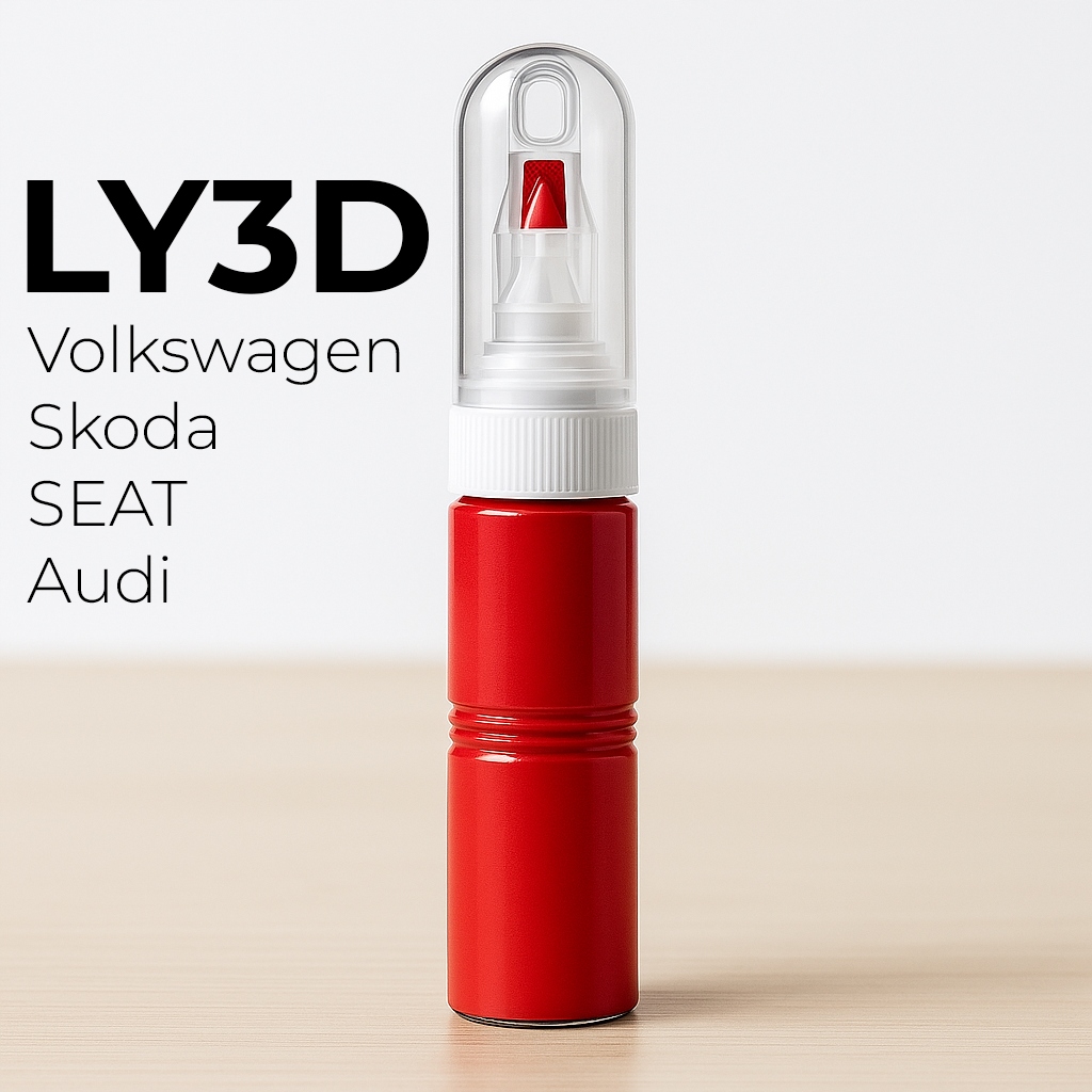 Lakier LY3D Volkswagen Audi Seat Skoda zaprawka z Lakierem igła 20 ml