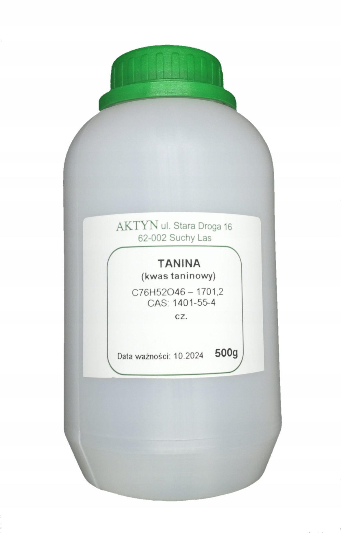 

Tanina (Kwas Taninowy) czysta 50g.