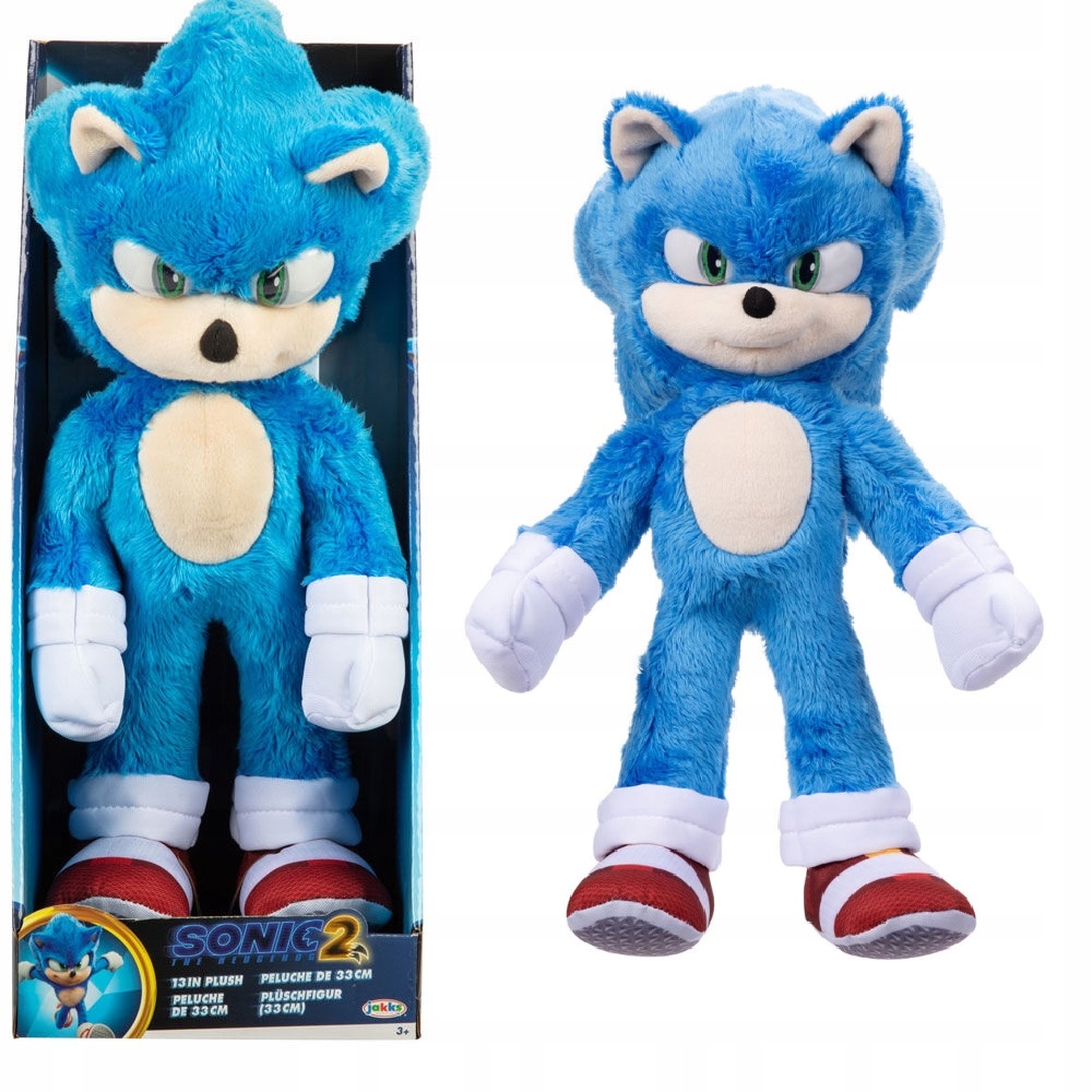 

Sonic The Hedgehog Maskotka Pluszak 32CM Jakks